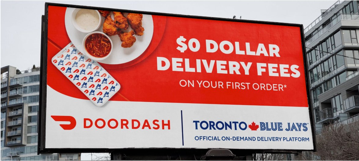 DoorDash Blue Jays
